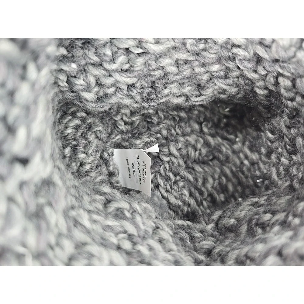HANDKNIT‎ Adidas Women's Grey Whittier Beanie #5146589 New With Tags!